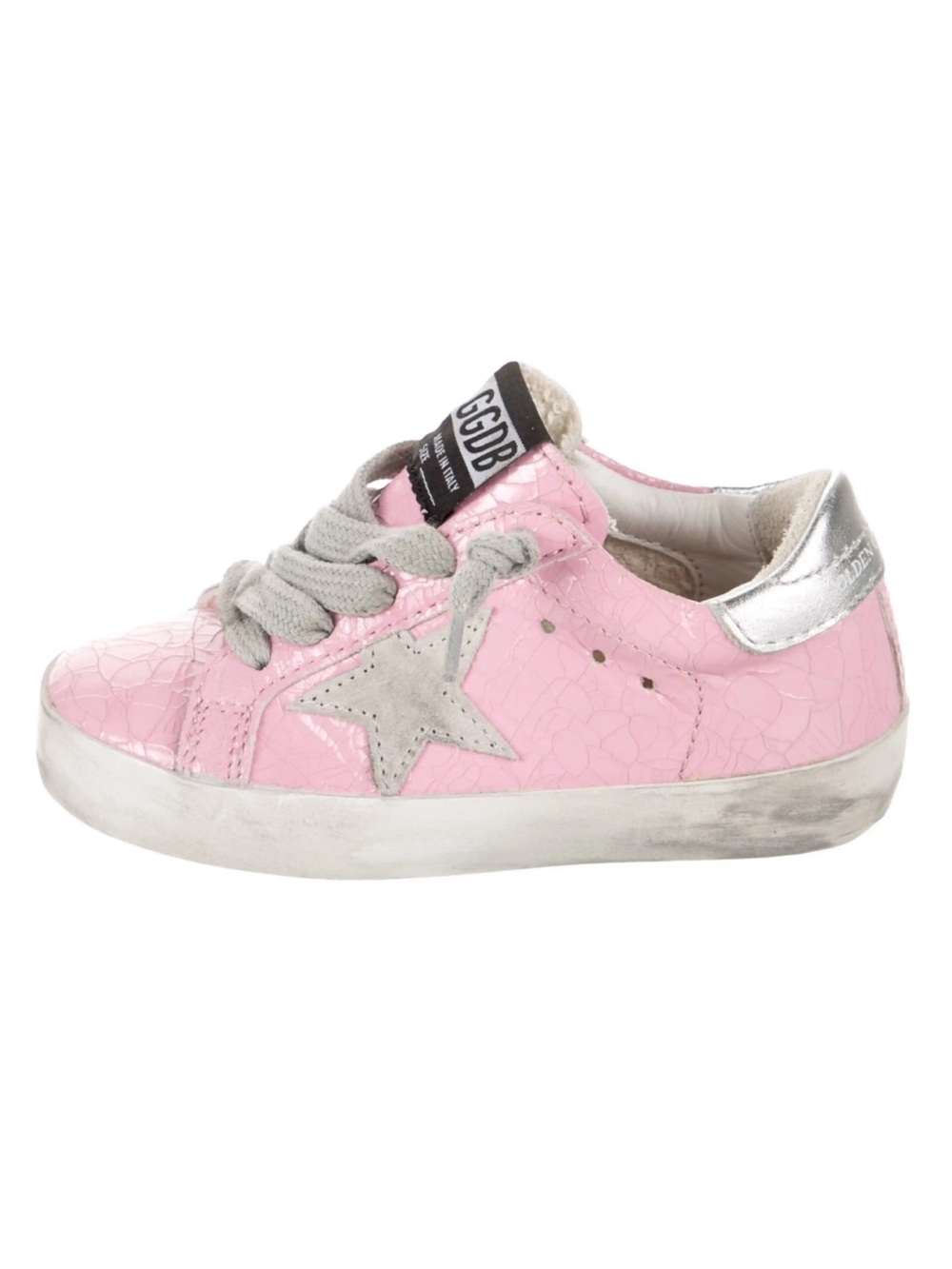 GOLDEN GOOSE kids superstar sneakers size 24